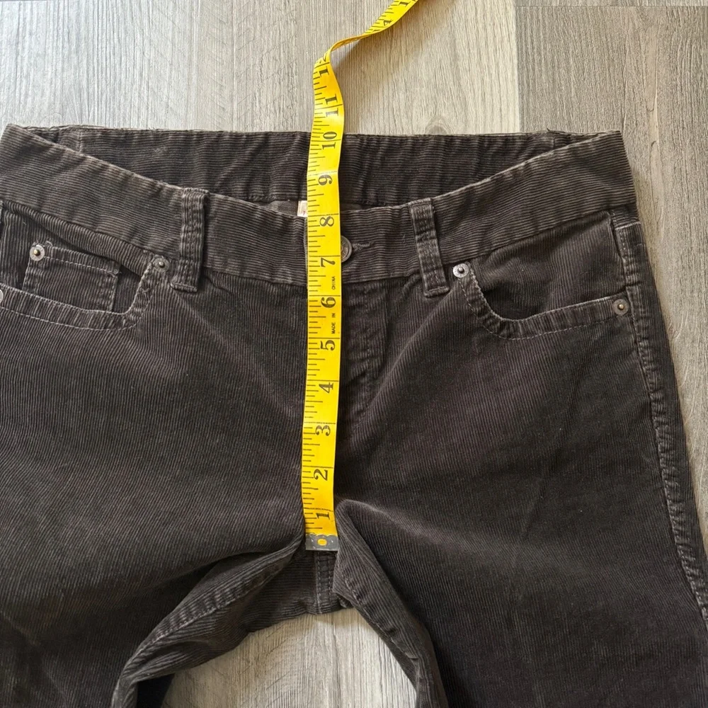 J. Crew Favorite Fit Corduroy Pants Brown 4 Short Minimalist